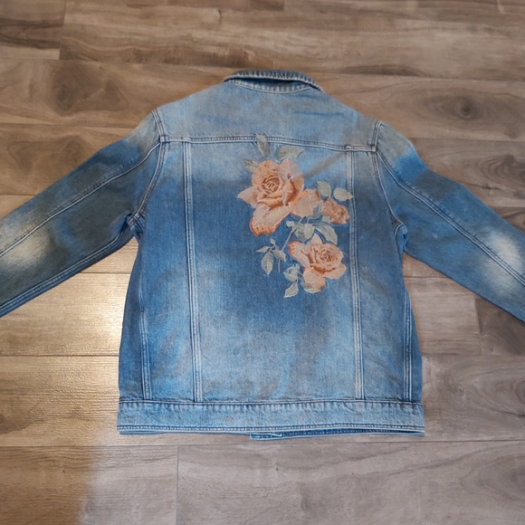 Embroidered Denim Jacket - Picture 3 of 11